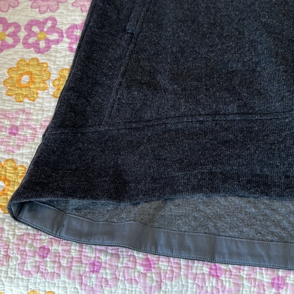 Toad Long Wool blend Tunic Vest Grey Black Medium New - Picture 13 of 13